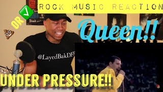 FIRST REACTION to "Rock Music" QUEEN- Under Pressure [TRASH or PASS]