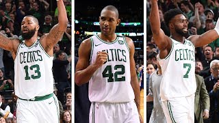 Brown, Morris, Horford All Score 20+ PTS In Celtics' Game 1 Win