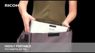 PJ WX4130Series : Ricoh's Ultra short throw projector