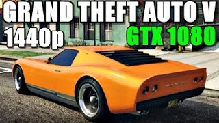 GTA 5 - ULTRA 1440p - GTX 1080 Frame Rate