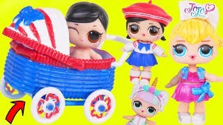JOJO Unicorn Custom LOL Surprise Doll + Fanime Custom Baby Stroller