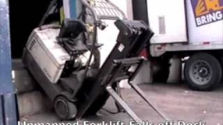 Forklift Epic Fail and Recovery