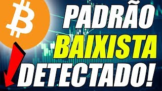 Análise Bitcoin - Padrão Baixista Detectado!