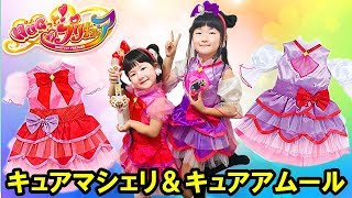 寸劇変身ごっこキュアマシェリ＆キュアアムール変身プリチュームHUGっと!プリキュア | HaneMarisWorld