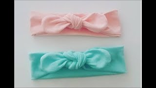 Kolay saç bandı dikimi. Easy  Sewing head band