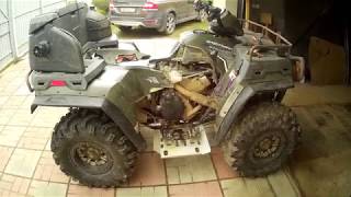 Как снять генератор на квадроцикле Polaris Sportsman 800