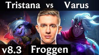 Froggen - TRISTANA vs VARUS (ADC) // Korea Challenger // Patch 8.3