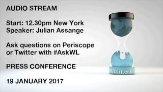 WikiLeaks Audio Q&A with Julian Assange | January 19th, 2017
