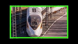 世界首列加长版中国复兴号动车组试验 时速350公里