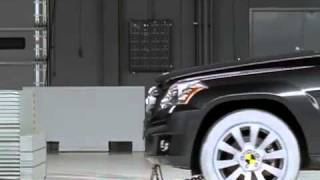 Crash Test 2011 - 20** Mercedes Benz GLK (Frontal Offset) IIHS