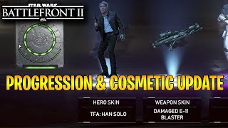 Battlefront 2 - HUGE PROGRESSION UPDATE! COSMETIC CRATES COMING! (NEW SKILL POINTS & HERO SKINS)