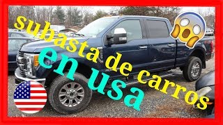 ASI ES UNA SUBASTA DE AUTOS EN U.S.A