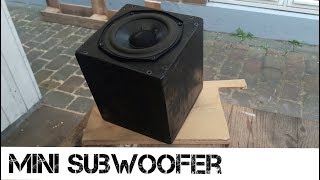 Building A Mini Subwoofer