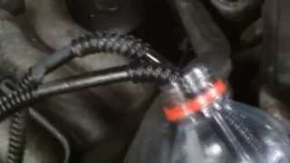 HOW TO CLEAN DIESEL FUEL INJECTORS ,MERCEDES E300.