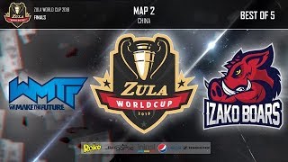 WE MAKE THE FUTURE vs IZAKO BOARS | Map 2 | Zula World Cup 2018 - FINALS