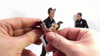Video Review of the NECA Terminator 2 Judgment Day Series 3; T-1000 (Pescadero Hospital)