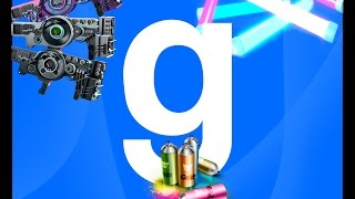 Обзор аддонов для Garry's mod #15 (Dubstep Gun, Glow Sticks, Graffiti Swep)