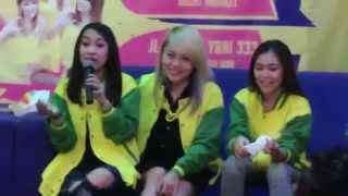 Pengalaman seru Felly bersama Cherrybelle - #TemuCeriaChibi - Meet n Greet - Surabaya 071214