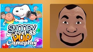 Snoopy Pop ? - Bubble Shooter Level 88 by Jam City Gameplay #88 ✅