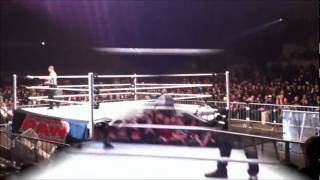 WWE RAW в Москве!!John Cena vs Kane (Сина против Кейна)!