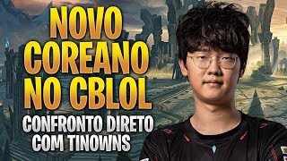 NOVO MID LANER COREANO DO SANTOS DEU UM SUFOCO NO TINOWNS
