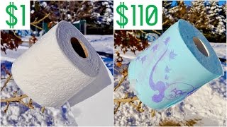 $1 Toilet Paper Vs. $110 Toilet Paper (Ripping Off BuzzFeed)