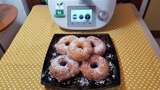 Ciambelle fritte - zeppole napoletane - fatti fritti - graffe bimby per TM5 e TM31