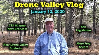 Drone Valley Vlog #17 - New Drones - Skydio Accessories - FAA Proposal Thoughts - More Free Stuff