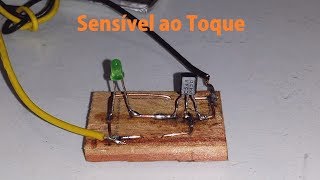 Sensor de Toque Caseiro - o mais Simples do Mundo