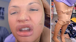 100 LAYERS OF PANTYHOSE! (FAIL)