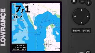 Карта глубин Волги для LOWRANCE Казань - Тольятти