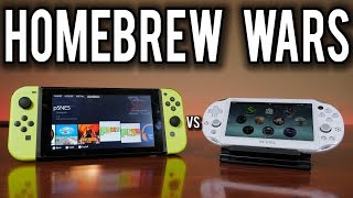 Homebrew Wars - Nintendo Switch vs  PlayStation Vita | MVG