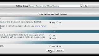vBulletin 4: Add Forum Blocks