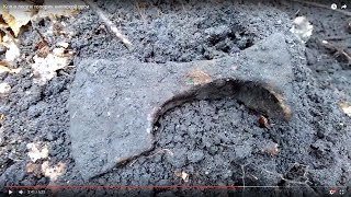 Коп в лесу БОЕВОЙ топорик киевской руси