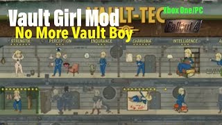 Fallout 4 Xbox One/PC Mods|Vault Girl Mod