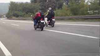 Kawasaki Ninja 250R VS Honda Cbr 250R top speed :)
