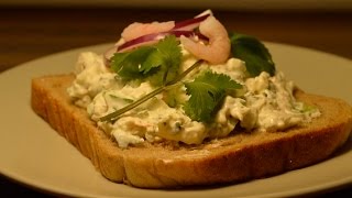 Open Prawn Sandwich