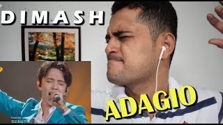 Latin Singer REACTS to Dimash ADAGIO LARA FABIAN COVER!!!