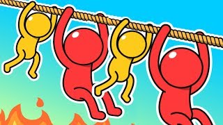 ロープを繋げて助ける「ロープレスキュー」というスマホゲーム絶対流行るww　と思う