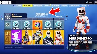 *NEW* SEASON 4 *CONFIRMED* TIER 100 Skin SHOWCASE in Fortnite Battle Royale - Season 4 INFORMATION