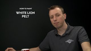 WHTV Tip of the Day - White Lion Pelt.