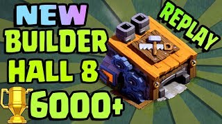 BEST BH8 (BUILDER HALL 8) BASE DESIGN WITH REPLAY PROOF | BH8 TOP TROLL TROPHY BASE |CLASH OF CLANS