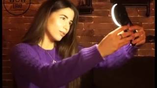 Как работает селфи кольцо - лампа selfie light WOWme