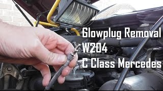 W204 C Class Glowplug Removal & Replacement Guide