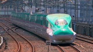 はやぶさ403号 新青森行き　かんばれ東北新幹線