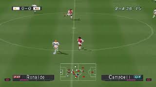 Winning Eleven Hispano 2003-04 PSX | Arsenal vs Real Madrid