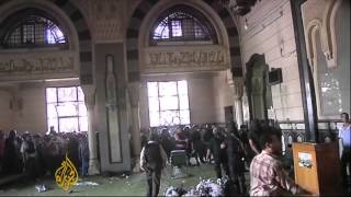 Egypt forces clear Cairo mosque of protesters