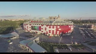 2018 FIFA World Cup: Spartak Stadium in Moscow (360 VIDEO)