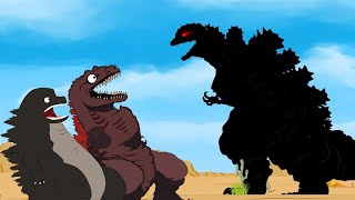 Godzilla vs Shin Godzilla, PacMan: Evolution of Shin Godzilla | Godzilla Movie Cartoon