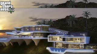 GTA 5 REAL LIFE MOD #321 FRANKLIN'S GRANDPA NEW MANSION! (GTA 5 Mods)